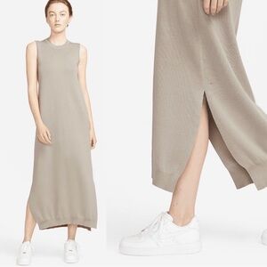 Like new Nike ESC Every Stitch Considered Silk Blend Dress Made in Italy